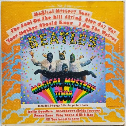 1968 RELEASE THE BEATLES MAGICAL MYSTERY TOUR GATEFOLD VINYL RECORD SMAL-2835 APPLE RECORDS