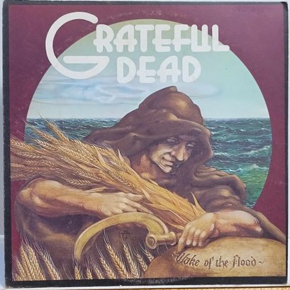 1ST YEAR 1973 RELEASE THE GRATEFUL DEAD-WAKE OF THE FLOOD VINYL RECORD GD-01 GRATEFUL DEAD RECORDS