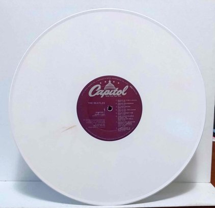 WOW! THE MOTHERLOAD 1978 THE BEATLES WHITE ALBUM 2X 'WHITE VINYL'' RECORD SET SEBX 11841 CAPITOL RECORDS