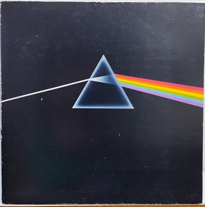 1975 REISSUE PINK FLOYD DARK SIDE OF THE MOON GATEFOLD VINYL RECORD WITH INSERTS!! SMAS 11163 HARVEST RECORDS