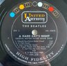 1ST PRESSING 1964 THE BEATLES A HARD DAY'S NIGHT ORIGINAL MOTION PICTURE SOUNDTRACK VINYL RECORD UAS 6366