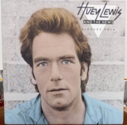 HUEY LEWIS AND THE NEWS/PICTURE THIS VINYL RECORD. FV 41340 1982 CHRYSALIS RECORDS