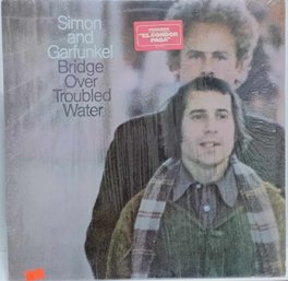 1971 REISSUE SIMON AND GARFUNKEL-BRIDGE OVER TROUBLED WATER VINYL RECORD KCS 9914 COLUMBIA RECORDS.