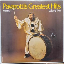 1ST YEAR 1980 RELEASE LUCIANO PAVAROTTI'S GREATEST HITS VOLUME TWO PAV 206 LONDON RECORDS