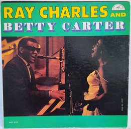 1961 RELEASE RAY CHARLES AND BETTY CARTER VINYL RECORD ABC 385 ABC/PARAMOUNT RECORDS. READ DESCRIPTION