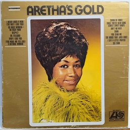 1971 REISSUE ARETHA FRANKLIN-ARETHA'S GOLD VINYL RECORD SD 8227 ATLANTIC RECORDS