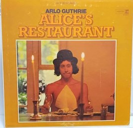 1975 REISSUE ARLO GUTHRIE-ALICES RESTAURANRT VINYL RECORD RS 6267 REPRISE RECORDS.