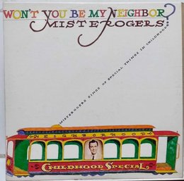 1ST PRESSING 1967 MISTER ROGERS-WON'T YOU BE MY NEIGHBOR VINYL RECORD 70312 SMALL WORLD RECORDS