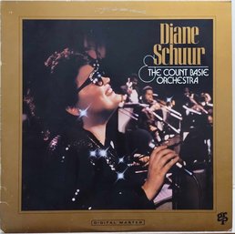 1987 RELEASE DIANE SCHUUR AND THE COUNT BASIE ORCHESTRA VINYL RECORD GR-1039 GRP RECORDS