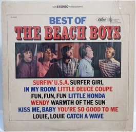 1973 REISSUE THE BEACH BOYS-THE BEST OF THE BEACH BOYS VINYL RECORD DT 502545 CAPITOL RECORDS