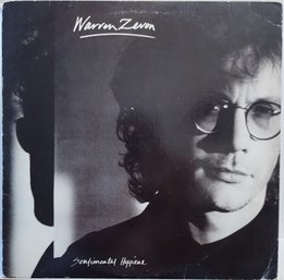 1987 RELEASE WARREN ZEVON-SENTIMENTAL HYGIENE VINYL RECORD 1-90603 VIRGIN RECORDS-READ DECRIPTION