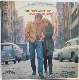 MID OR LATE 1960's REISSUE BOB DYLAN-THE FREEWHEELIN' VINYL RECORD CS 8786 COLUMBIA RECORDS-READ DESCRIPTION
