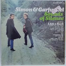 MID OR LATE 1970'S REISSUE SIMON AND GARFUNKEL-SOUNDS OF SILENCE VINYL RECORD KCS 9269 COLUMBIA RECORDS.