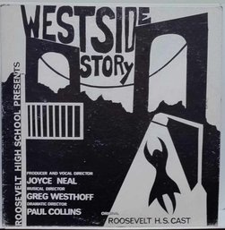 ROOSEVELT HIGH SCHOOL PRESENTS-WEST SIDE STORY ORIGINAL ROOSEVELT HIGH SCHOOL CAST VINYL RECORD SD-75