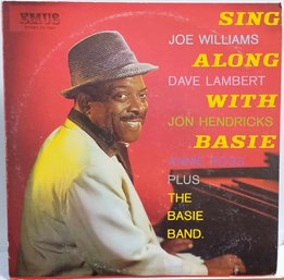 IST YEAR 1974 REISSUE SING ALONG WITH BASIE AND FRIENDS VINYL RECORD ES 12004 RECORDS