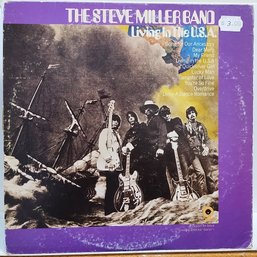 1969 REISSUE THE STEVE MILLER BAND-LIVING IN THE USA VINYL LP SKAO-184 CAPITOL RECORDS