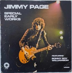 1ST YEAR U.S RELEASE JIMMY PAGE SPECIAL EARLY WORKS VINYL RECORD SPB 4038 SPRINGBOARD RECORDS