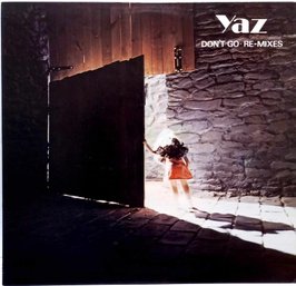 1ST YEAR RELEASE 1982 YAZ-DON'T GO RE-MIXES 12' 45 RPM SINGLE VINYL RECORD 0-29886 SIRE RECORDS