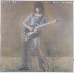 1978 REISSUE JEFF BECK-BLOW BY BLOW VINYL RECORD PE 33409 EPIC RECORDS