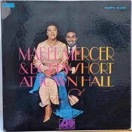 1ST YEAR 1969 RELEASE MABEL MERCER AND BOBBY SHORT AT TOWN HALL GF 2X  VINYL LP SET SD SD 2  ATLANTIC RECORDS
