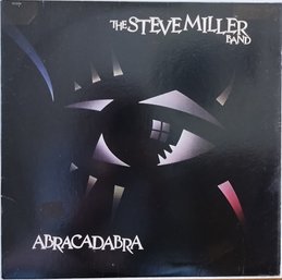 1ST YEAR 1982 RELEASE THE STEVE MILLER BAND-ABRACADABRA VINYL RECORD ST 12216 CAPITOL RECORDS