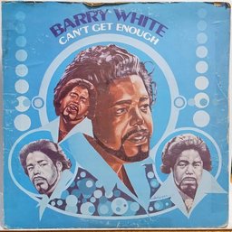 1974 RELEASE BARRY WHITE-CAN'T GET ENOUGH VINYL RECORD T-444 20TH CENTURY RECORDS-READ DESCRPTION