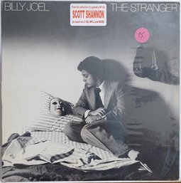 1ST YEAR 1977 RELEASE BILLY JOEL-THE STRANGER VINYL RECORD JC 34987 COLUMBIA RECORDS