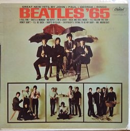 1ST PRESSING 1964 RELEASE THE BEATLE 65' VINYL RECORD T-2228 RECORDS-READ DESCRIPTION