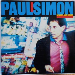 1983 RELEASE PAUL SIMON-HEARTS AND BONES VINYL RECORD 1-23942 WARNER BROTHERS RECORDS