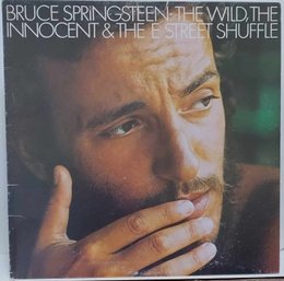 1980 REISSUE BRUCE SPRINGSTEEN-THE WILD, THE INNOCENT & THE E STREET SHUFFLE VINYL LP JC 32432 COLUMBIA REC.
