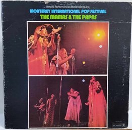 1ST YEAR 1970 RELEASE THE MAMAS AND THE PAPAS-HISTORIC PERFORMANCES RECORDED AT THE MONTEREY INT. POP FESTIVAL