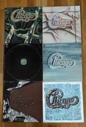 AWESOME LOT OF 6 CHICAGO VINYL RECORDS-READ DESCRIPTION