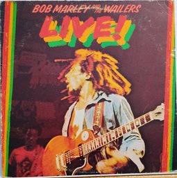 IST YEAR 1975 UK RELEASE BOB MARLEY AND THE WAILERS LIVE AT THE LYCEUM VINYL RECORD ILPS 9376 ISLAND RECORDS