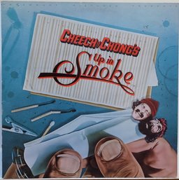 1978 REISSUE CHEECH AND CHONG-UP IN SMOKE VINYL GATEFOLD RECORD BSK 3249 WARNER BROTHERS RECORDS.