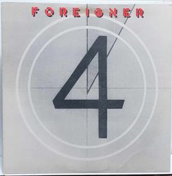 1ST YEAR RELEASE 1981 FOREIGNER 4 VINYL RECORD SD 16999 ATLANTIC RECORDS