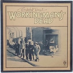 1ST PRESSING 1970 GRATEFUL DEAD-WORKING MAN'S DEAD 'UPSIDE DOWN REAR COVER' VINYL WS 1869 WARNER BROS RECORDS