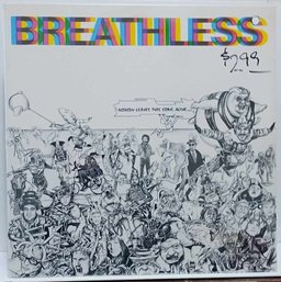 MINT SEALED 1980 RELEASE BREATHLESS-NOBODY LEAVES THIS SONG ALIVE VINYL RECORD SW-17041 EMI AMERICA RECORDS