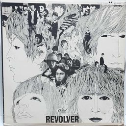 IST YEAR 1966 RELEASE THE BEATLES-REVOLVER VINYL RECORD ST-2576 CAPITOL RECORDS