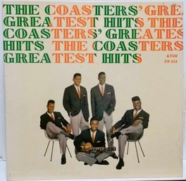 WOW! 1ST PRESSING 1959 THE COASTERS GREATEST HITS VINYL RECORD SD 33-111 ATCO RECORDS