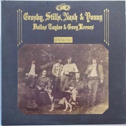 FIRST PRESSING 1970 CROSBY STILLS NASH AND YOUNG-DEJA VU GATEFOLD VINYL LP SD 7200 ATLANTIC RECORDS