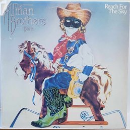 1980 RELEASE ALLMAN BROTHERS BAND-REACH FOR THE SKY VINYL RECORD AL 9535 ARISTA RECORDS