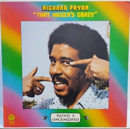 1ST YEAR 1974 RELEASE RICHARD PRYOR 'THAT NIGGER'S CRAZY' VINYL RECORD PBS 2404 PARTEE RECORDS