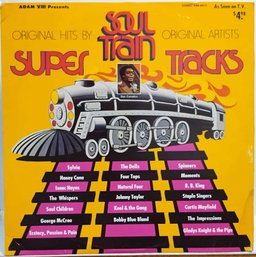 1974 RELEASE SOUL TRAIN SUPER TRACKS COMPILATION VINYL RECORD A 8012 ADAM VIII LTD