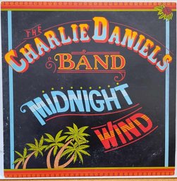 1977 RELEASE THE CHARLIE DANIELS BAND-MIDNIGHT WIND VINYL RECORD PE 34970 EPIC RECORDS