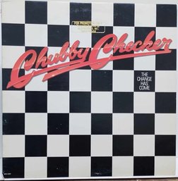 1982 PROMOTION RELEASE CHUBBY CHECKER-THE CHANGE HAS COME VINYL RECORD MCA 5291 MCA RECORDS