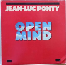1984 RELEASE JEAN-LUC PONTY-OPEN MIND VINYL RECORD 80185-1 ATLANTIC RECORDS