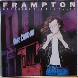 1981 RELEASE PETER FRAMPTON-BREAKING ALL THE RULES VINYL RECORD SP 3722 A&M RECORDS