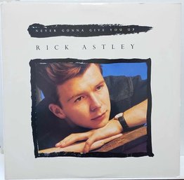1ST YEAR 1987 RICK ASTLEY 12' 33 1/3 RPM SINGLE VINYL RECORD 6784-1-RD RCA VICTOR RECORDS