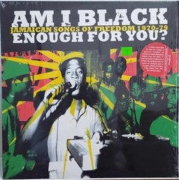 2004 ITALY RELEASE AM I BLACK ENOUGH FOR YOU-JAMAICAN SONGS OF FREEDOM 1970-1979 VINYL RECORD EM313