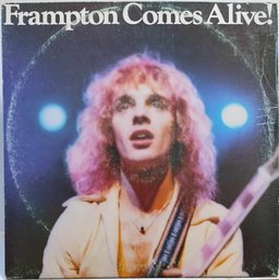 1ST YEAR 1976 RELEASE PETER FRAMPTON-FRAMPTON COMES ALIVE GATE FOLD 2X VINYL RECORD SET SP 3703 A&M RECORDS